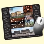 Custom Barely There™ 8"x9.5"x.02" Ultra-Thin Calendar Mouse Pad