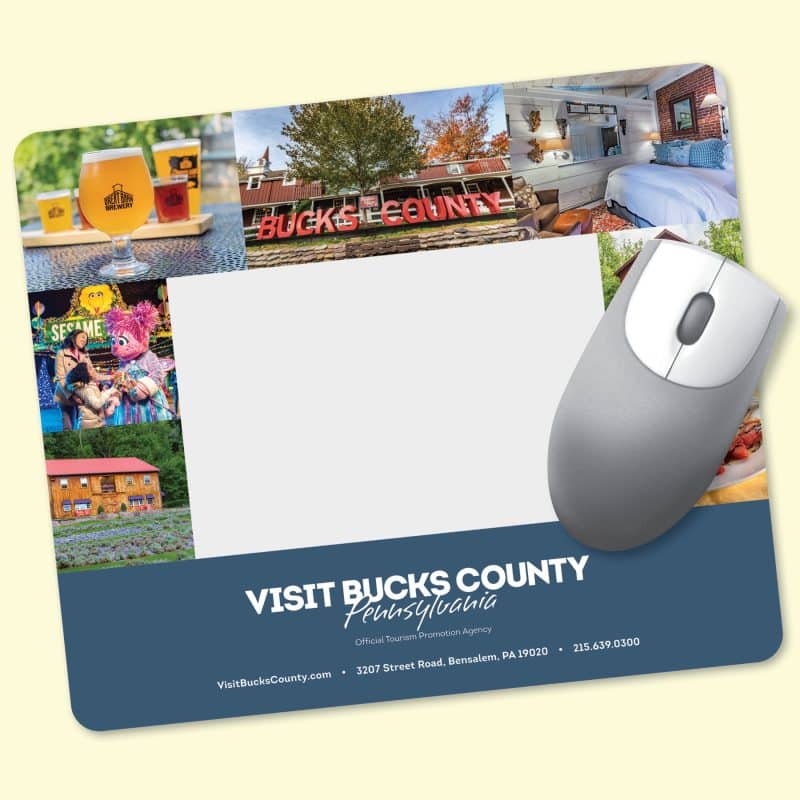 Custom Frame-It Flex® DuraTec® 8"x9.5"x1/8" Window/Photo Mouse Pad