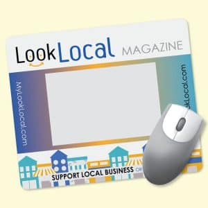 Custom Frame-It Flex® Heavy Duty 8"x9.5"x1/16" Window/Photo Mouse Pad