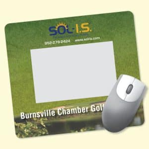 Custom Frame-It Flex® Heavy Duty 8"x9"x1/16" Window/Photo Mouse Pad
