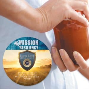 Custom Origin'L Fabric® 5"Round x1/16" Jar Opener