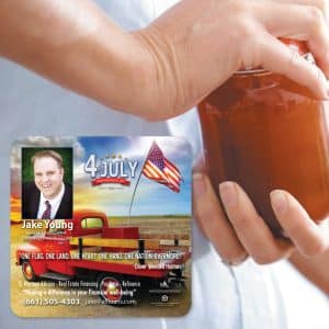 Custom Origin'L Fabric® 5"x5"x1/16" Jar Opener