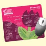 Custom Origin'L Fabric® 8"x9.5"x1/16" Calendar MousePad