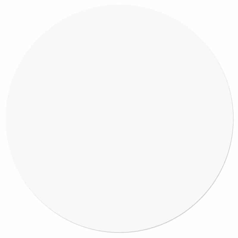Custom Peel&Place® 8" Round x.015" Ultra-Thin Mouse Pad - 1