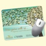 Custom Vynex® DuraTec® 6"x8"x1/8" Hard Surface Mouse Pad