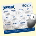 Custom Vynex® DuraTec® 7.5"x8"x1/8" Hard Surface Calendar Mouse Pad