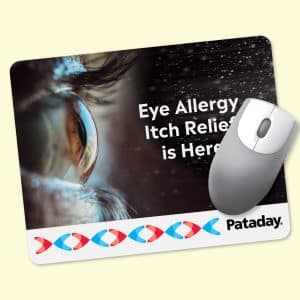 Custom Vynex® DuraTec® 7"x9"x1/8" Hard Surface Mouse Pad