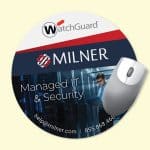 Custom Vynex® DuraTec® 8" Round x1/8" Hard Surface Mouse Pad