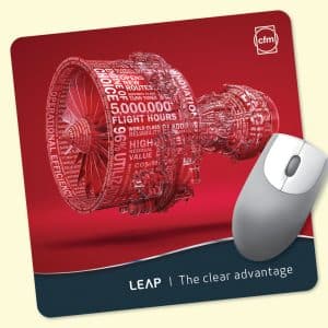 Custom Vynex® DuraTec® 8" Square x1/8" Hard Surface Mouse Pad