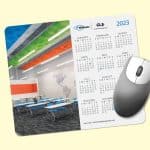 Custom Vynex® DuraTec® 8"x9.5"x1/16" Hard Surface Calendar MousePad