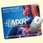 Custom Vynex® DuraTec® 8"x9.5"x1/16" Hard Surface Mouse Pad