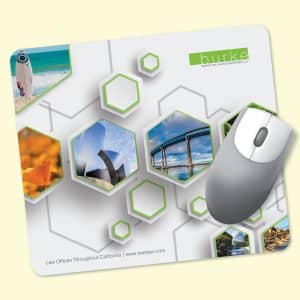 Custom Vynex® Heavy Duty 7"x8"x1/16" Hard Surface Mouse Pad