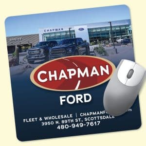 Custom Barely There™ 8" Square x.02" Ultra-Thin Mouse Pad
