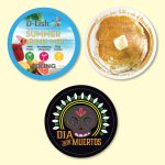 Custom Vynex® DuraTec® 4"Round x1/8" Hard Surface Drink Coaster