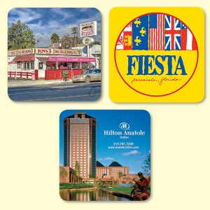 Custom Origin'L Fabric® 4"x4"x1/16" Drink Coaster