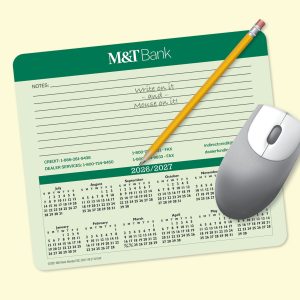 Custom MousePaper® 7.25"x8.5"x.015" Calendar MousePad