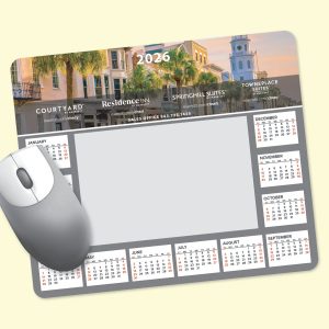 Custom Frame-It Flex® DuraTec® 8"x9.5"x3/16" Calendar Mouse Pad
